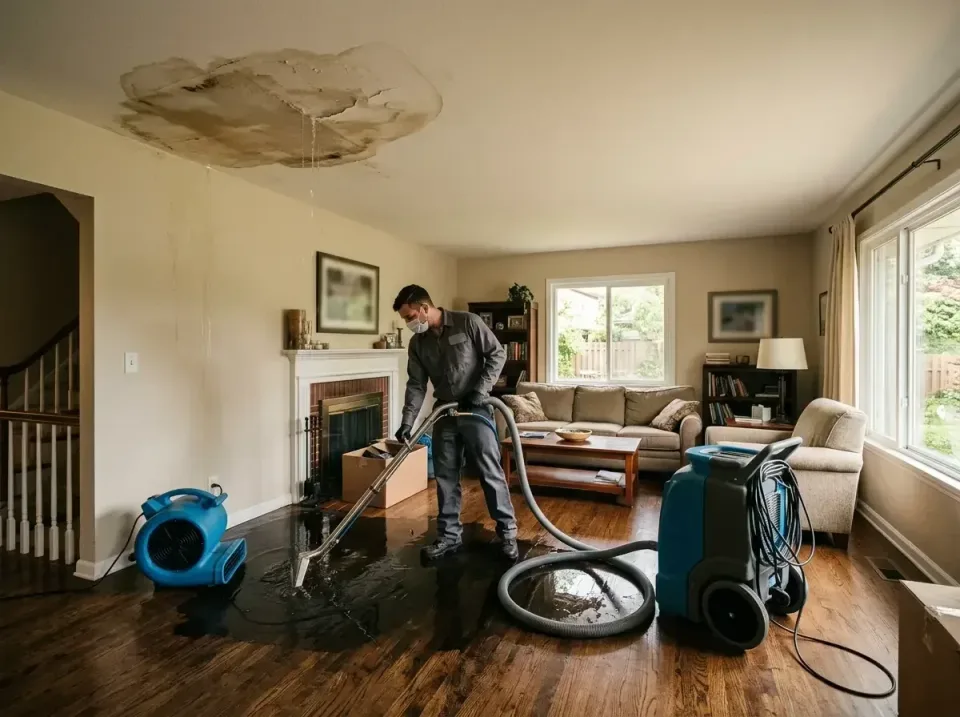 attic-pipe-burst-ceiling-drip-008 — frequently asked questions, Water Damage Restoration & Carpet Care in Hoschton, GA